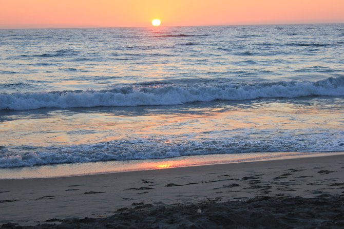 Sunset on Carlsbad Beach