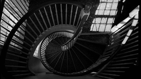 Miles Romney's stairs in the St George tabernacle