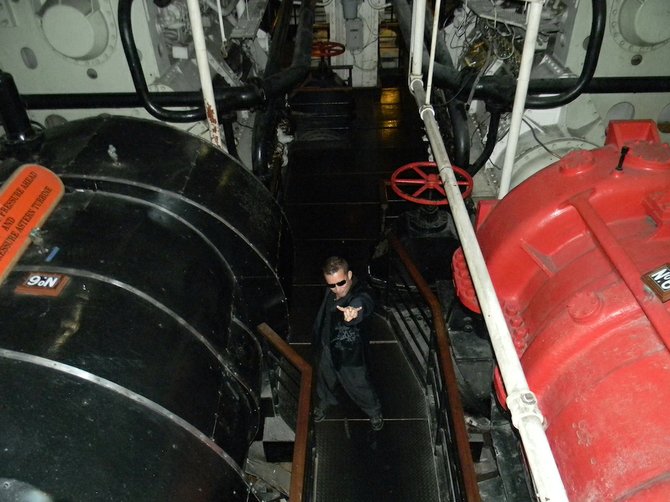 the ship's engine room (not a spirit, presumably)
