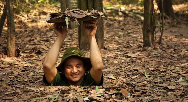 Those of us used to a more American carb- and calorie-heavy diet may not fit in Vietnam's Cu Chi Tunnels. 