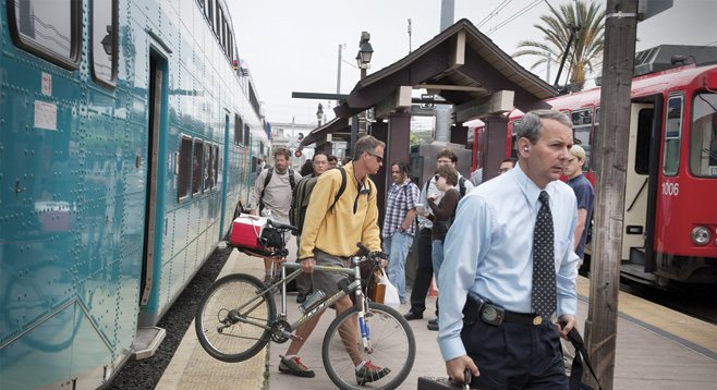 SANDAG believes its new transportation plan provides greater access to public transit. Opponents of the plan say it will result in more car traffic.