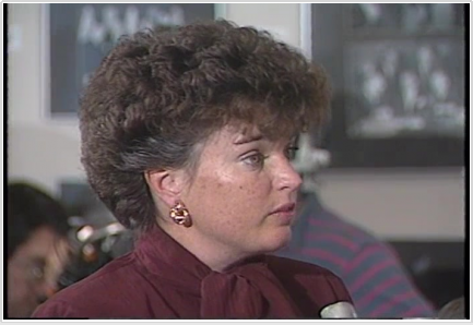 Maureen O'Connor in the 1980s