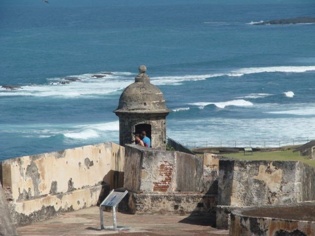 San Cristobal Fort in Old San Juan, Puerto Rico. By Daisy Rowell 