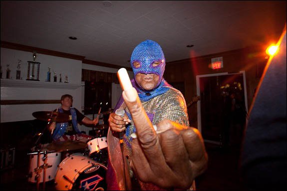 Soda Bar stages potty-mouthed song parodist Blowfly on Sunday.