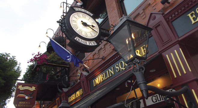 The pub is a replica of Tynan’s pub in Kilkenny, Ireland.