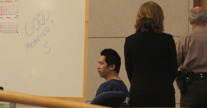 Bryan Chang might face a death penalty trial.  Photo Weatherston.