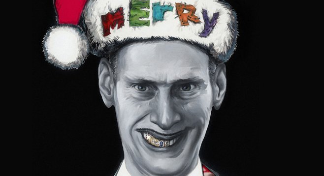 Experience a very John Waters Christmas at Belly Up on Tuesday night.