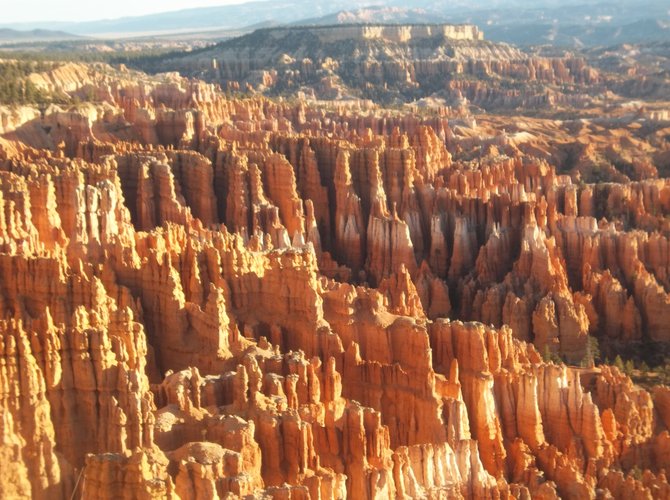 Bryce Canyon National Park hoodoos.