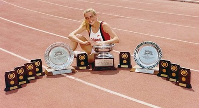 Suzy Favor-Hamilton, one-time track star, now the third-most popular prostitute in Las Vegas