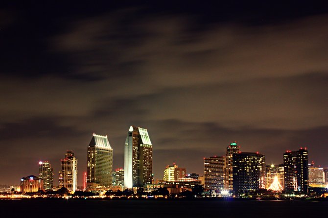 San Diego skyline from Coronado 