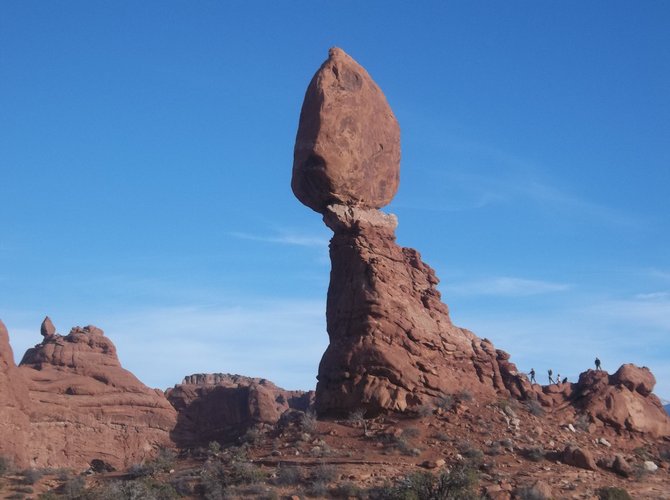 Balanced Rock at Arches National Park