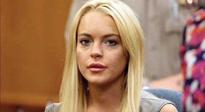 This blogger really wanted to share drinks and pillow talk with Lindsay Lohan.