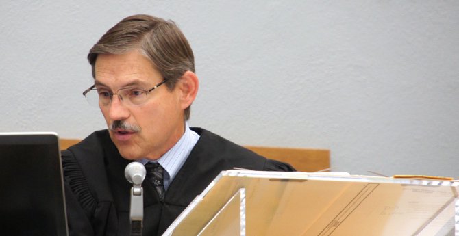 Superior Court Judge Sim von Kalinowski.  Photo Weatherston.