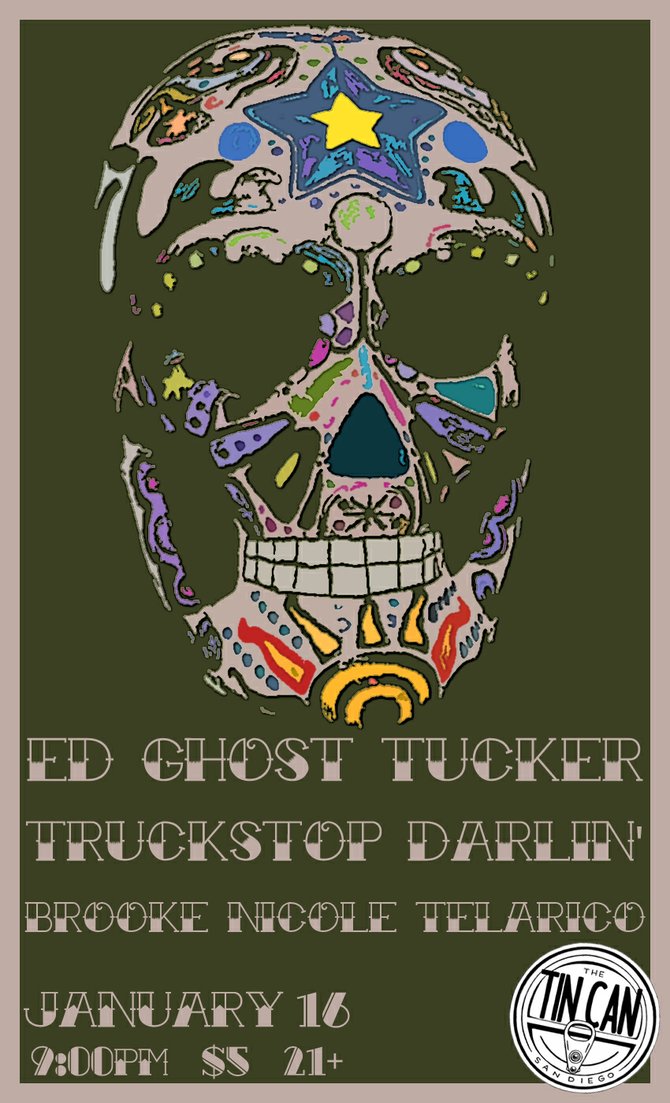 Don't miss local indie/folk/jazz/rock group Ed Ghost Tucker
