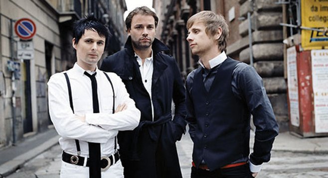 English electronic-rock trio Muse bring this week's big gig to Valley View Casinorena on Monday. 