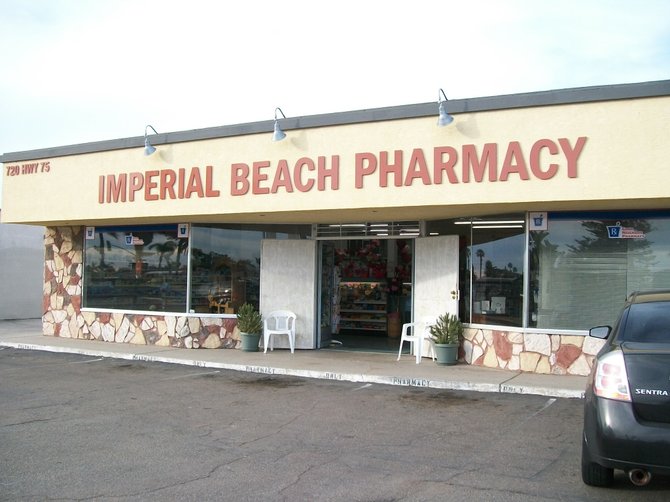 Imperial Beach Pharmacy at 720 State Route 75 near 7th Street.