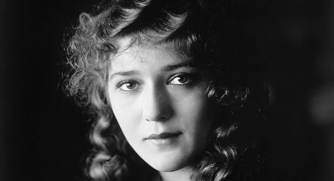Famous silent-film star and movie pioneer Mary Pickford.