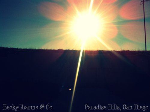 Midday sunshine in Paradise Hills