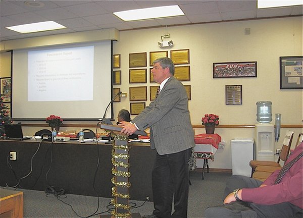 At Sweetwater’s December board meeting, member Rick Knott presented a troubling financial picture of the school district.  
