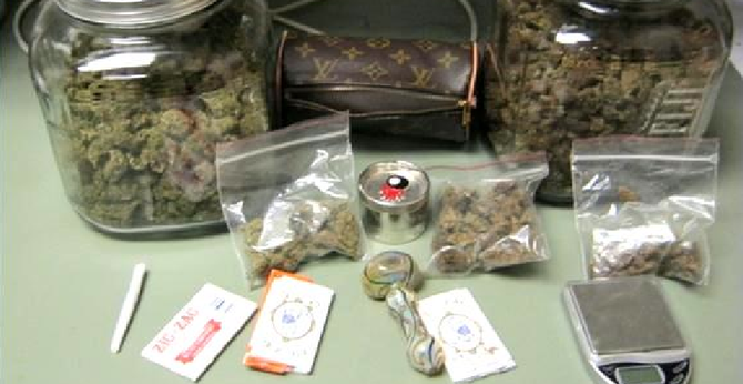 Confiscated January 7 at a Border Patrol checkpoint
