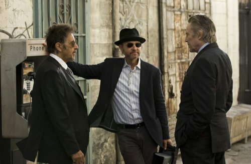 Al Pacino, Fisher Stevens, and Christopher Walken.