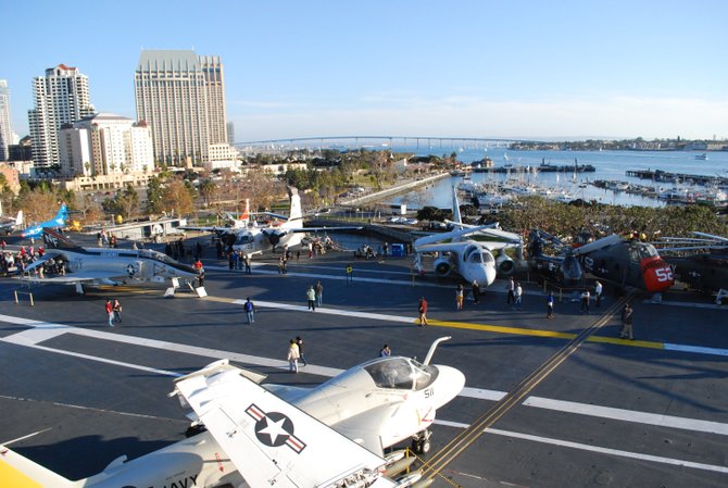 Aboard the USS Midway