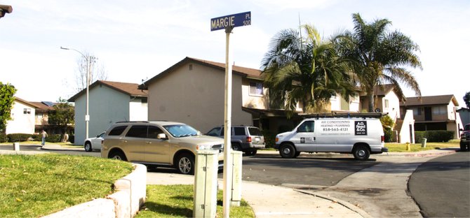 Altercations reportedly happened at this street corner in San Marcos.