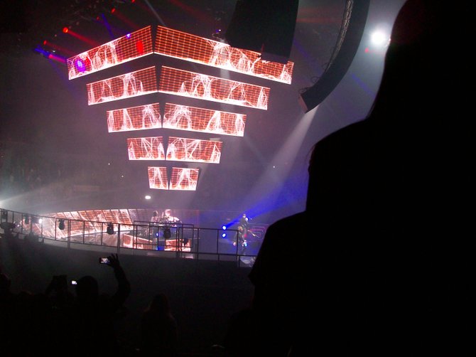 Muse @ Valley View Casino on 01/21/13.