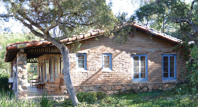 A quaint caretaker’s cottage and roaming peacocks are among the sights to be seen as one strolls the four miles of trails on and around the Carrillo ranch.