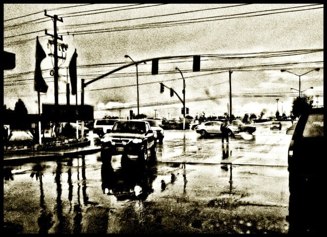 RAINY DAY IN TIJUANA/Dia lluvioso en Tijuana