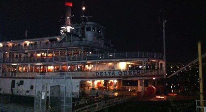 Chattanooga offers the chance to stay onboard the historic Delta Queen riverboat, now hotel. 