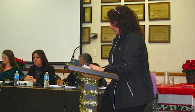 Maty Adato at the December 10, 2012, board meeting