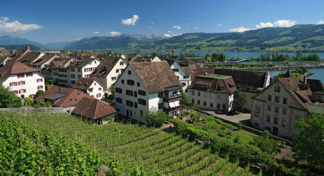 Travel photos don't do Rapperswil, Switzerland, justice – but it's hard to stay neutral with a setting like this. [Thinkstock image]