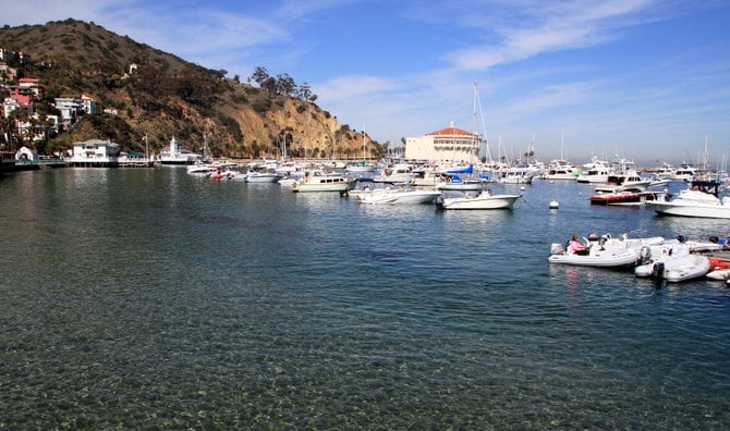 Just look how clear the water is!


-Catalina Island