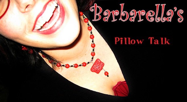Shot from my old blog, Barbarella's Pillow Talk. 