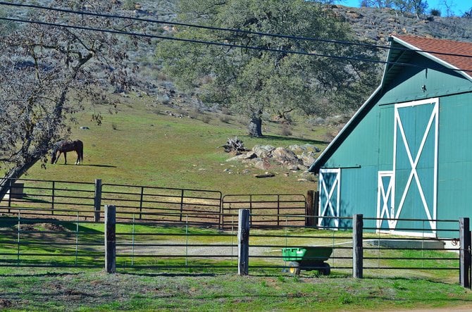 bucolic pastures in Julian