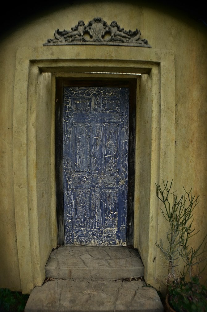 Door at Summers Past Farms, in Flinn Springs