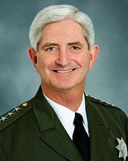 San Diego county Sheriff Bill Gore