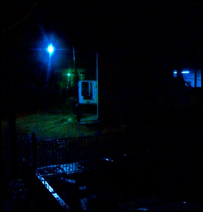 BAJA CALIFORNIA
Late at night at Tijuana's Otay neighborhood./Muy noche en colonia de Otay en Tijuana.