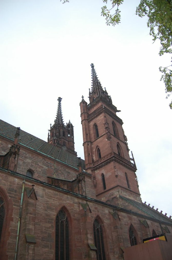 The almost 1,000 year old Münster or church.