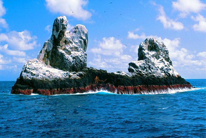 The small and remote outcropping, Roca Partida, is a prime venue for huge yellowfin tuna.