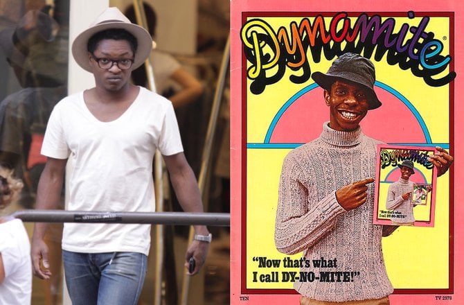 Theo Spielberg takes over for Jimmie 'J.J.' Walker as the DY-NO-MITE Kid.