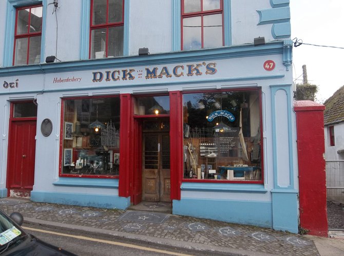 Dick Mack's pub in Dingle, Ireland. I wonder if anyone will show up there today on St. Patrick's Day.