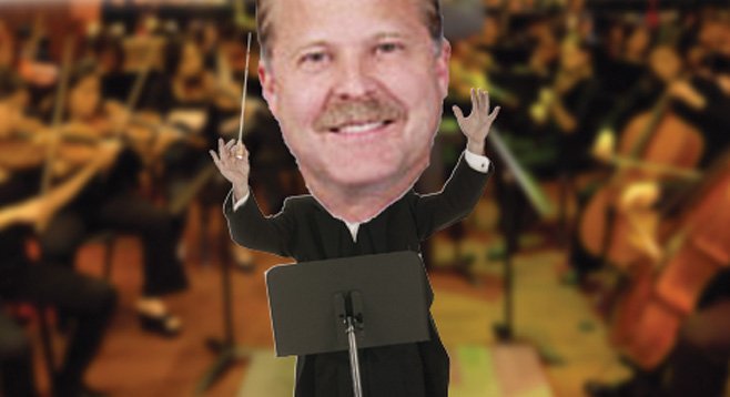 Richard Ledford lobbies the city on behalf of the San Diego Symphony. 