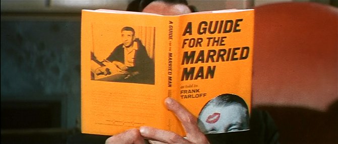 From the preview for Gene Kelly's simplification of Frank Tarloff's "Guide for the Married Man" (1966).