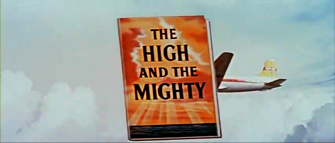 From the trailer for William Wellman's explanation of Ernest K. Gann's "The High and the Mighty" (1954).