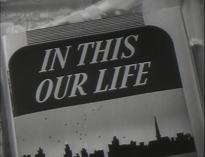 From the trailer for John Huston's veneration of Ellen Glasgow's "In This Our Life"  (1942). 