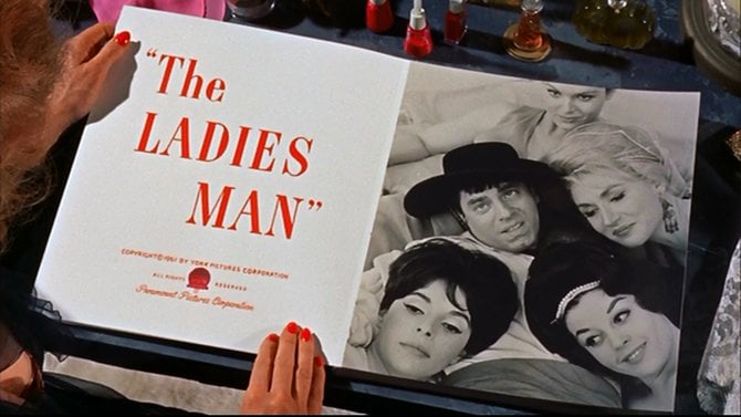 From Jerry Lewis' beatification of Joseph Levitch's "The Ladies Man" (1961).