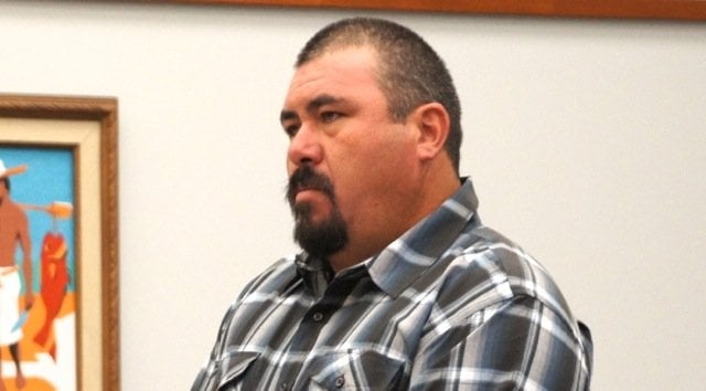 Jose Ledesma pleads not guilty to four misdemeanor charges. Photo Weatherston.