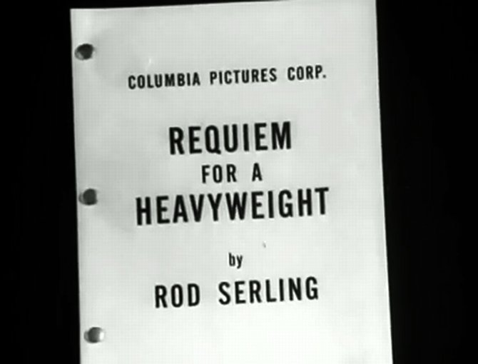 Ralph Nelson gives Rod Serling's "Requiem for a Heavyweight" (1962) just the right TV look it needed.